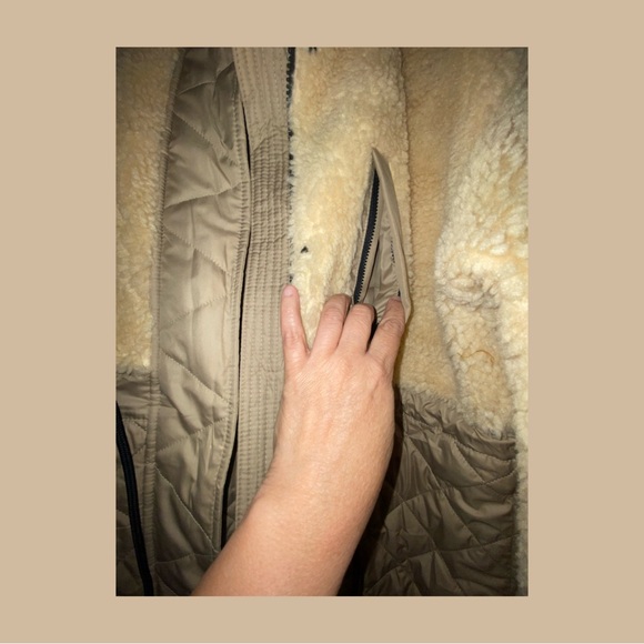 COPY - Everlane quilted teddy jacket S - Picture 5 of 5